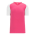 Athletic Knit V-Neck Baseball Jersey with Contrasting Shoulders (BA1375)